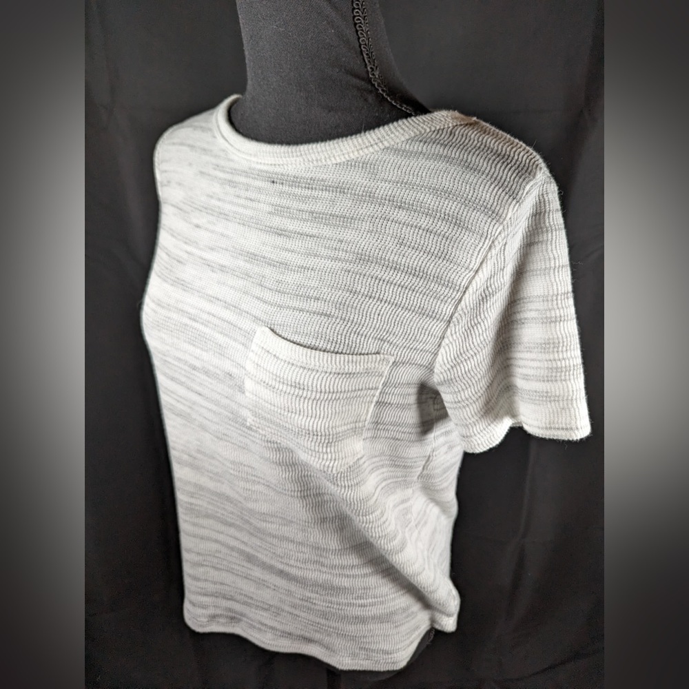 Pink Clover Front Pocket Knit Tee Shirt